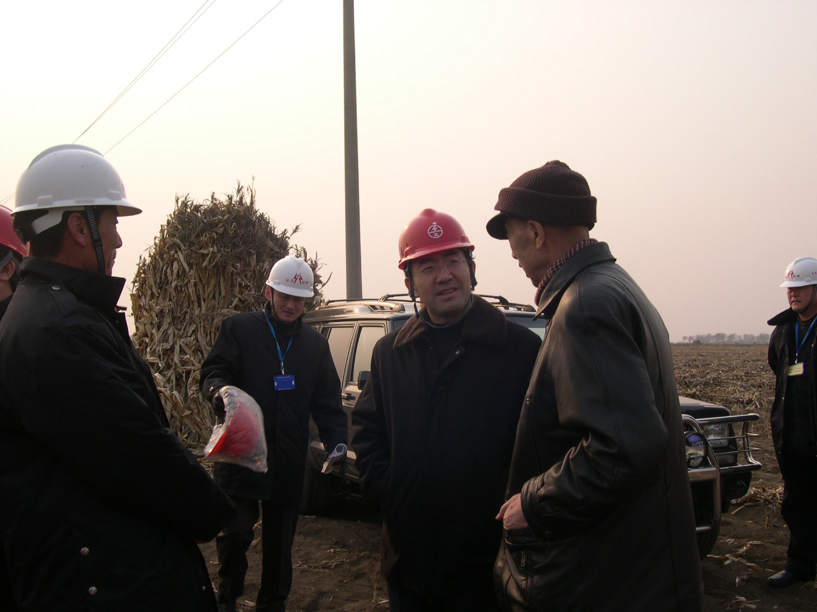 杨老师现场试验