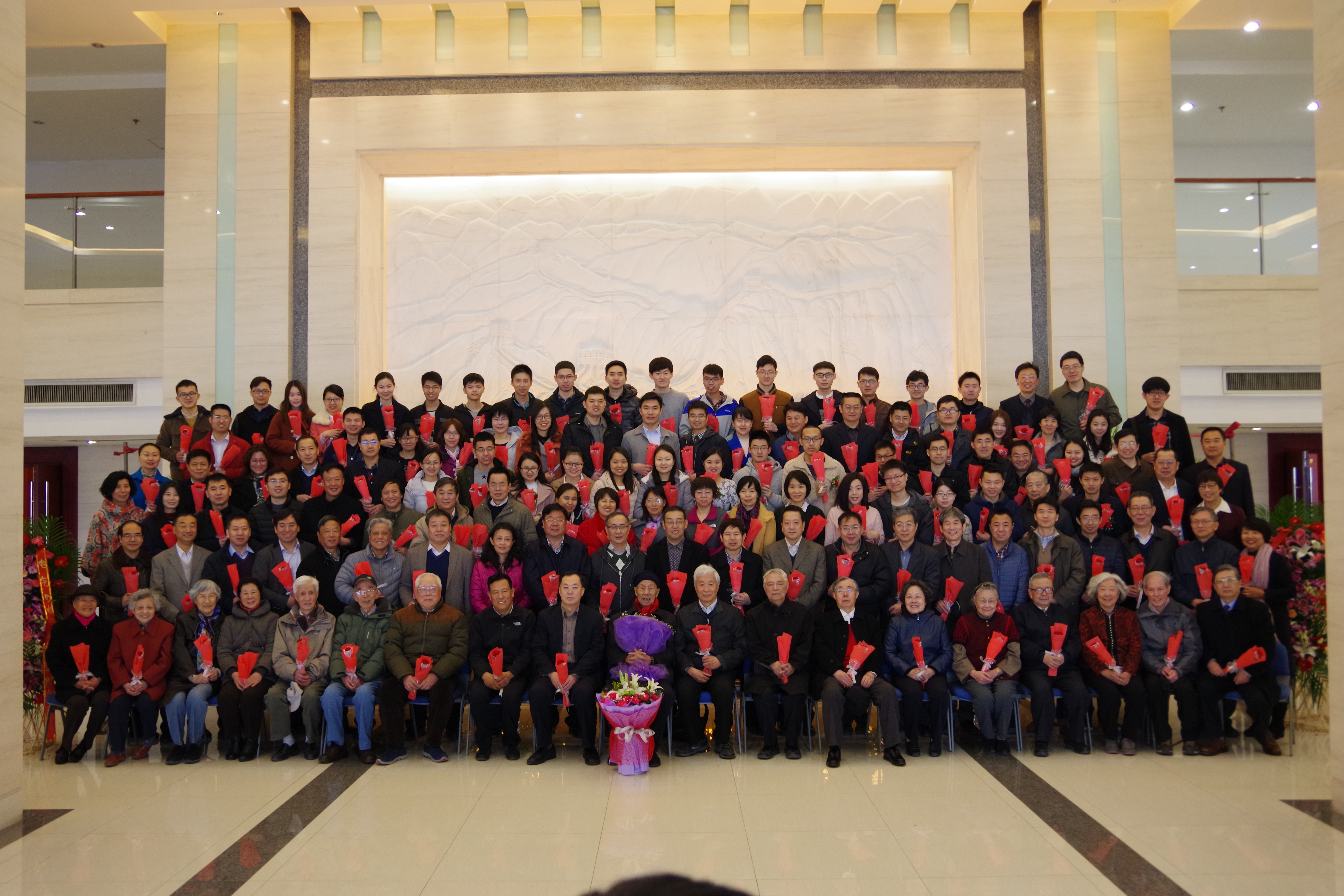 2017年杨老师90大寿合影