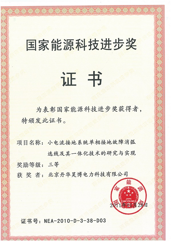 国际能源科技进步奖